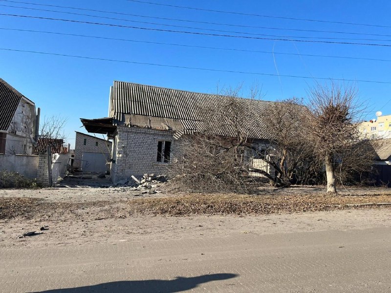 One person wounded as result of Russian army shelling in Kozacha Lopan