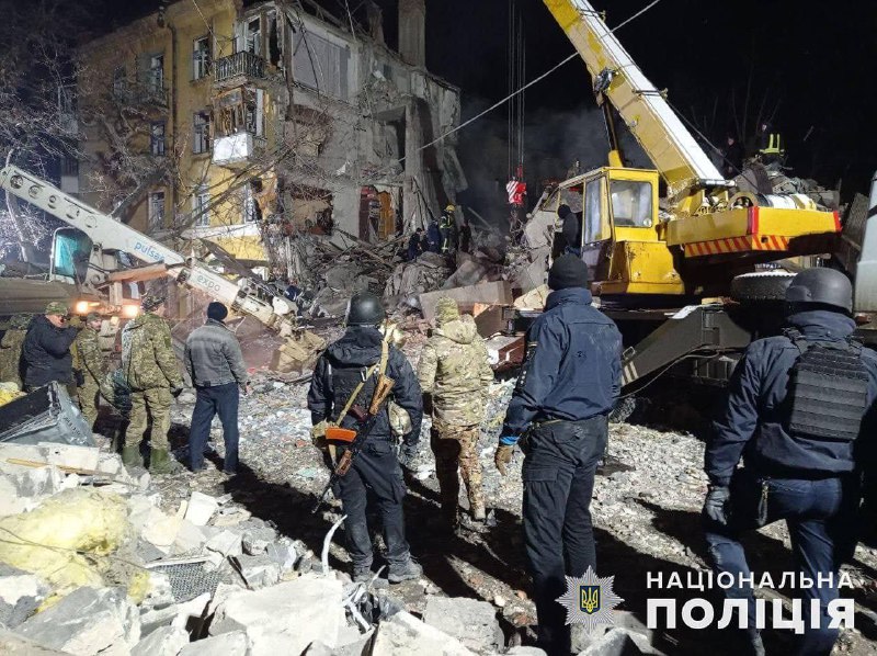 3 people killed, 20 wounded as result of Russian missile strike with Iskander-K missile against residential apartments block in Kramatorsk