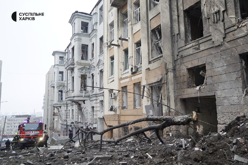 5 people wounded as result of Russian missile strikes in Kharkiv this morning