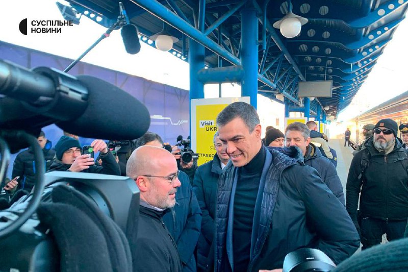 PM of Spain Pedro Sanchez has arrived in Kyiv