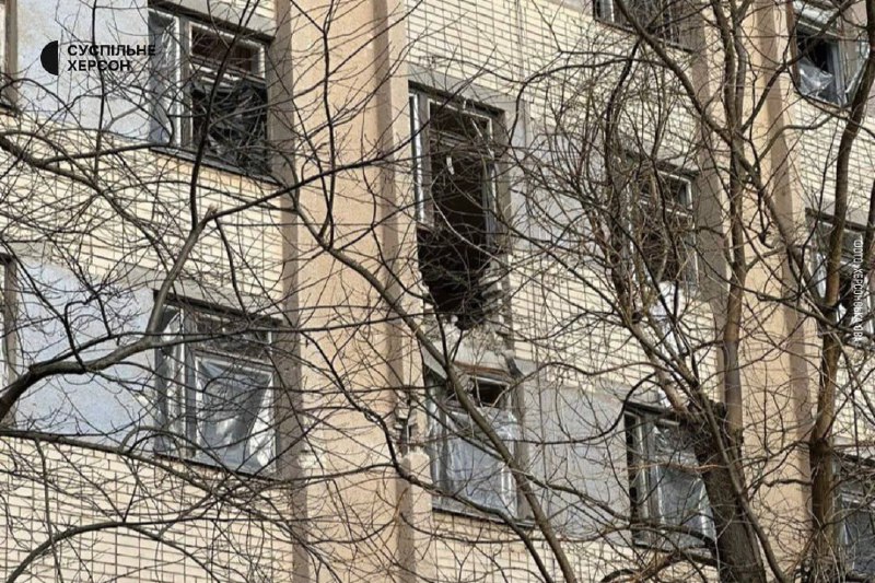 Russian army shelled hospital in Kherson