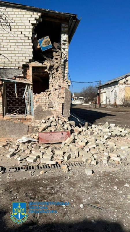 Damage in Nikopol district as result of Russian shelling