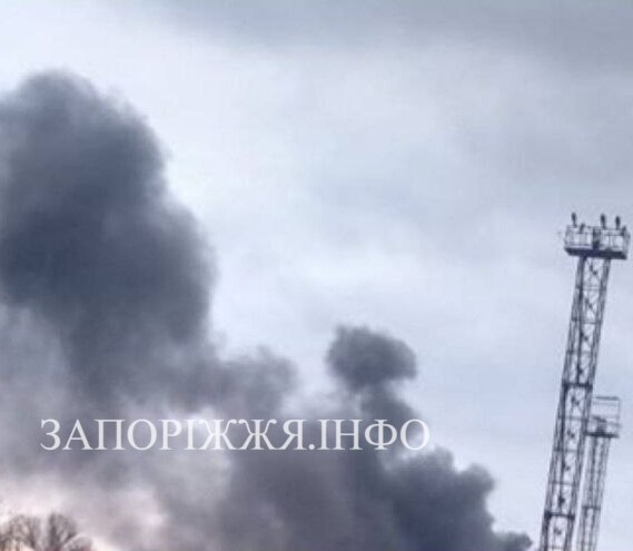 Explosions were reported in Polohy, occupied part of Zaporizhzhia region