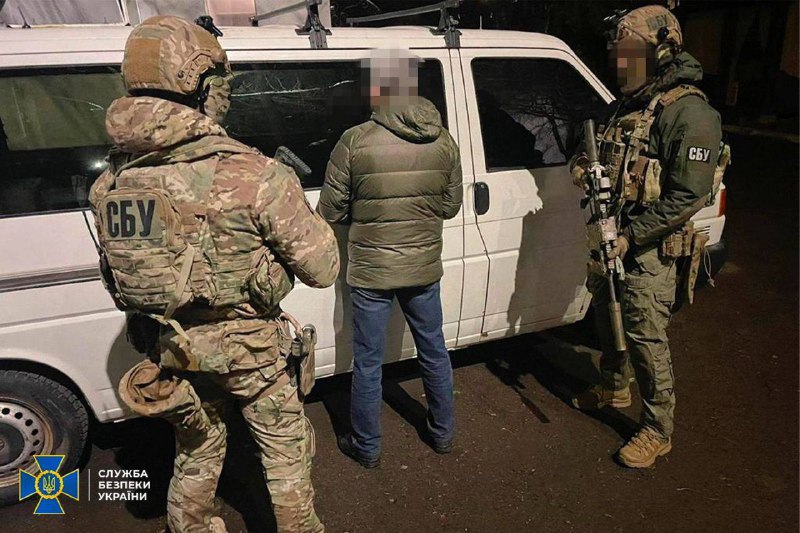Security Service of Ukraine detained Russian saboteur attempting to blow up transportation infrastructure in Rivne