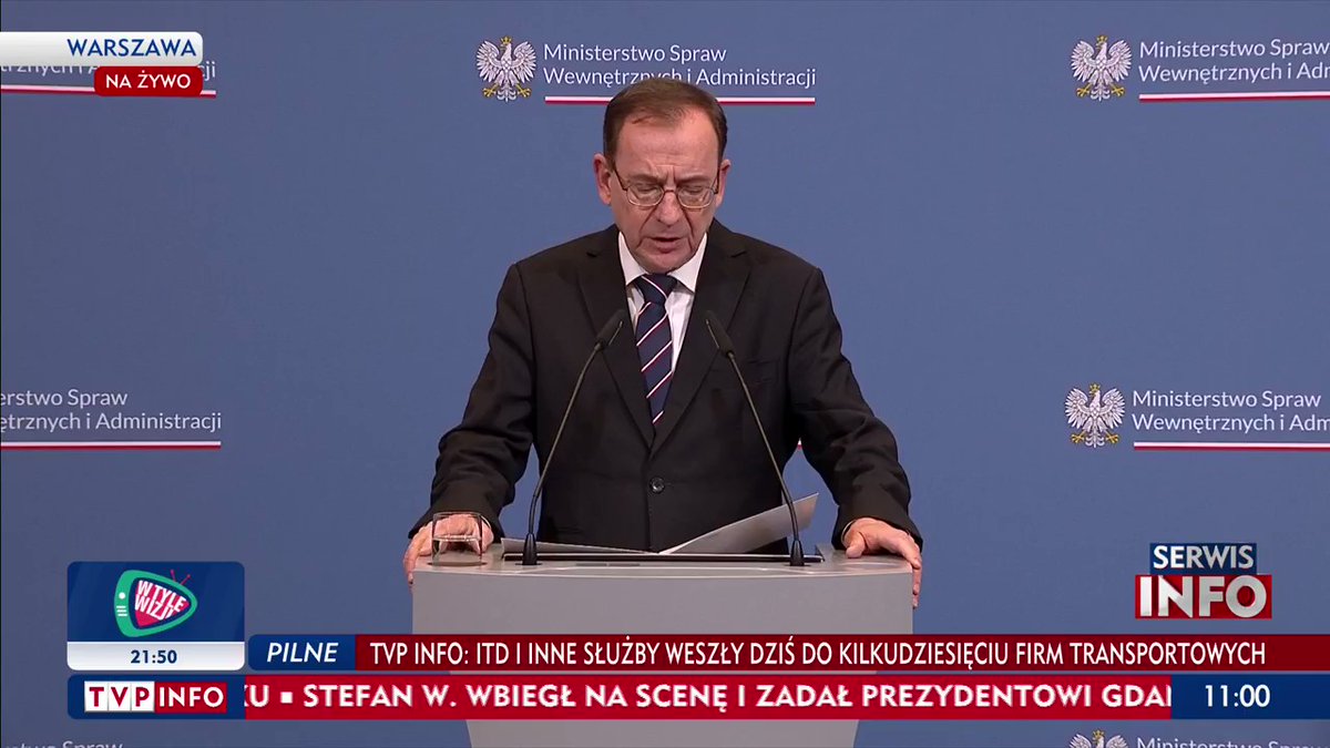 .@Kaminski_M_, @MSWiA_GOV_PL: In recent days, the Internal Security Agency has detained 9 people suspected of collaborating with the Russian special services. The suspects conducted intelligence activities against Poland and prepared an act of diversion commissioned by Russian intelligence
