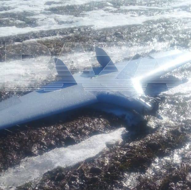 Drone crashed in Tula region of Russia