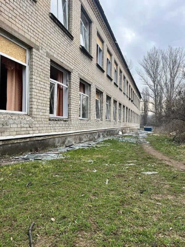 Damage in Kramatorsk as result of Russsian shelling