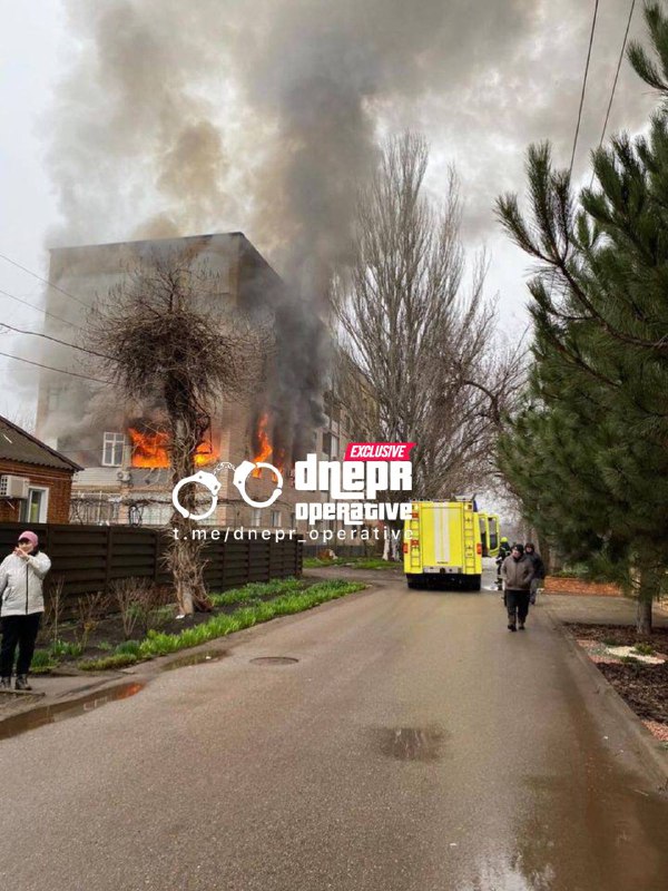 Household gas exploded in an apartment block in Kryvyi Rih, at least 4 wounded