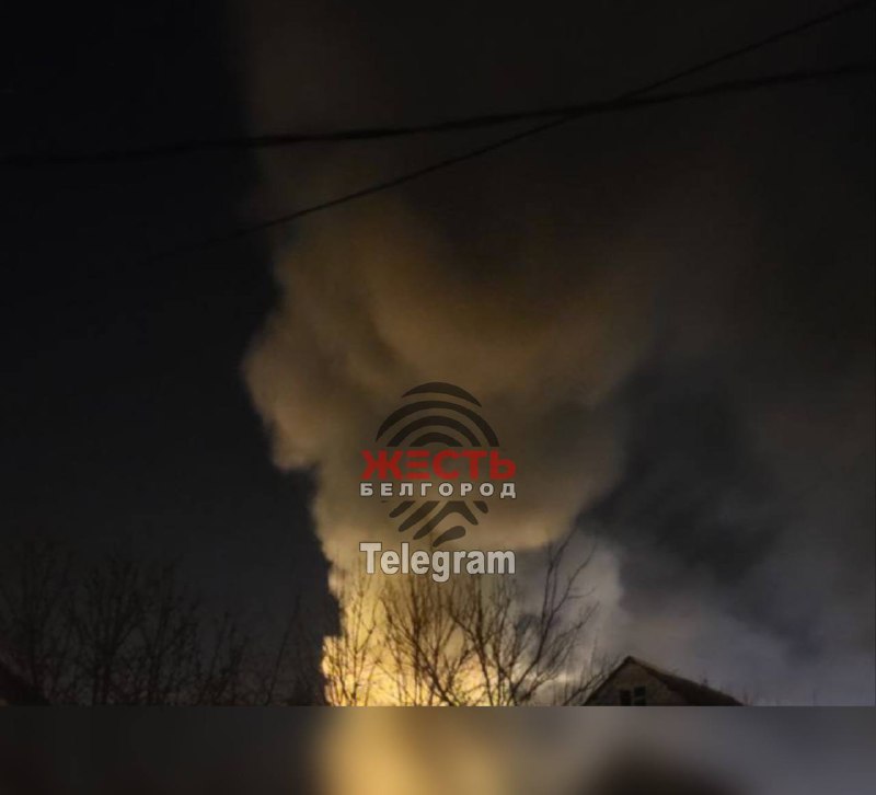Explosions were reported at substations in Belgorod