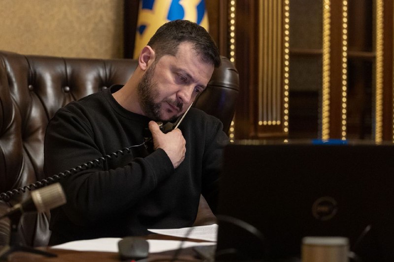 President Zelensky had a phone talk with President of the European Council Charles Michel