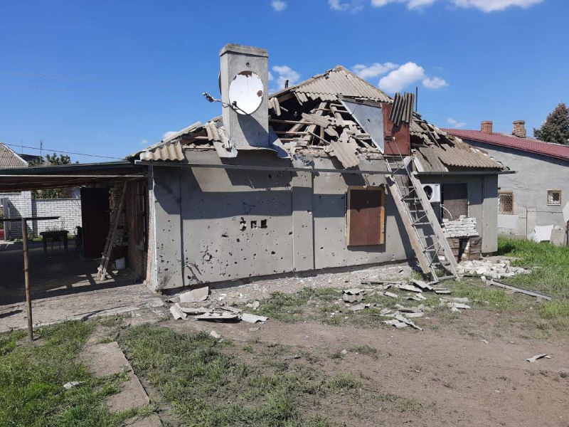Person wounded as result of shelling in Nikopol of Dnipropetrovsk region