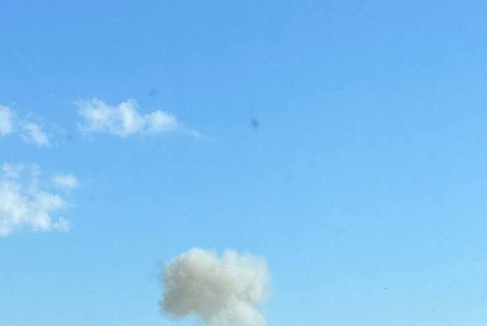 2 explosions reported in Luhansk