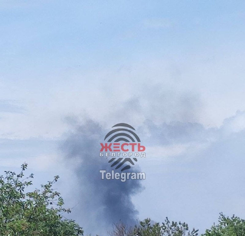 Fire and explosions reported in Zamostye village of Belgorod region