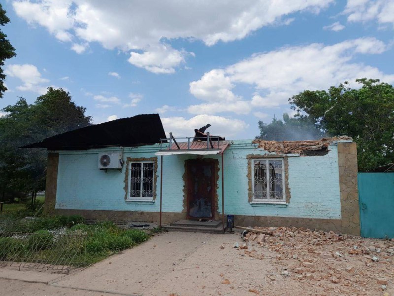 Damage in Gora-Podol town of Belgorod region as result of clashes with saboteur group