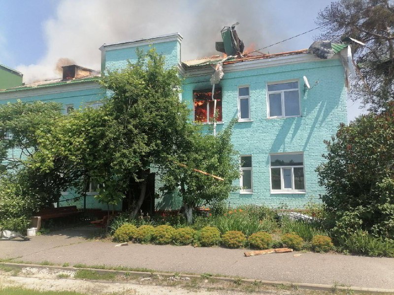 Explosions and fires in Shebekyne