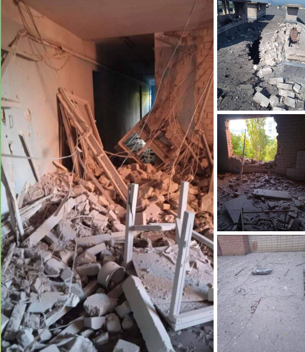 Russian army shelled Kherson State University
