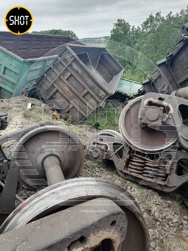 Train derailed in Belgorod region after explosions in Belgorod region