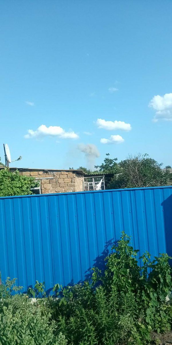 Explosions were reported near Berdiansk
