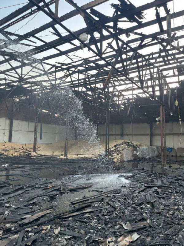 Destruction in Odesa region as result of Russian drone strikes