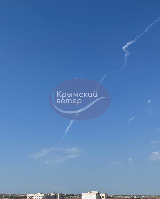 Air defense was active in Yevpatoriya
