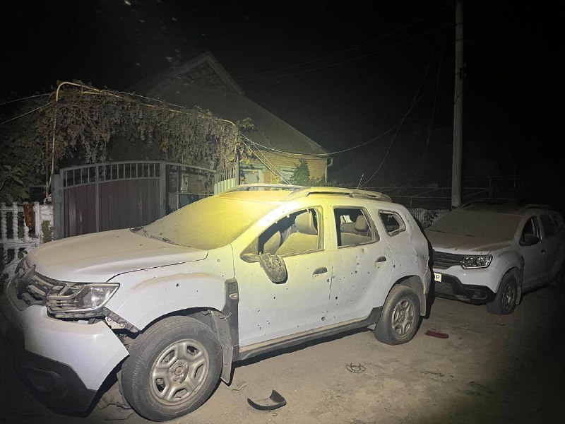 1 Person wurde bei russischen Angriffen im Bezirk Nikopol verletzt