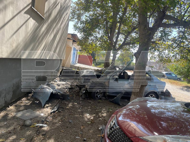 El coche de un militar ruso explotó en Dzhankói