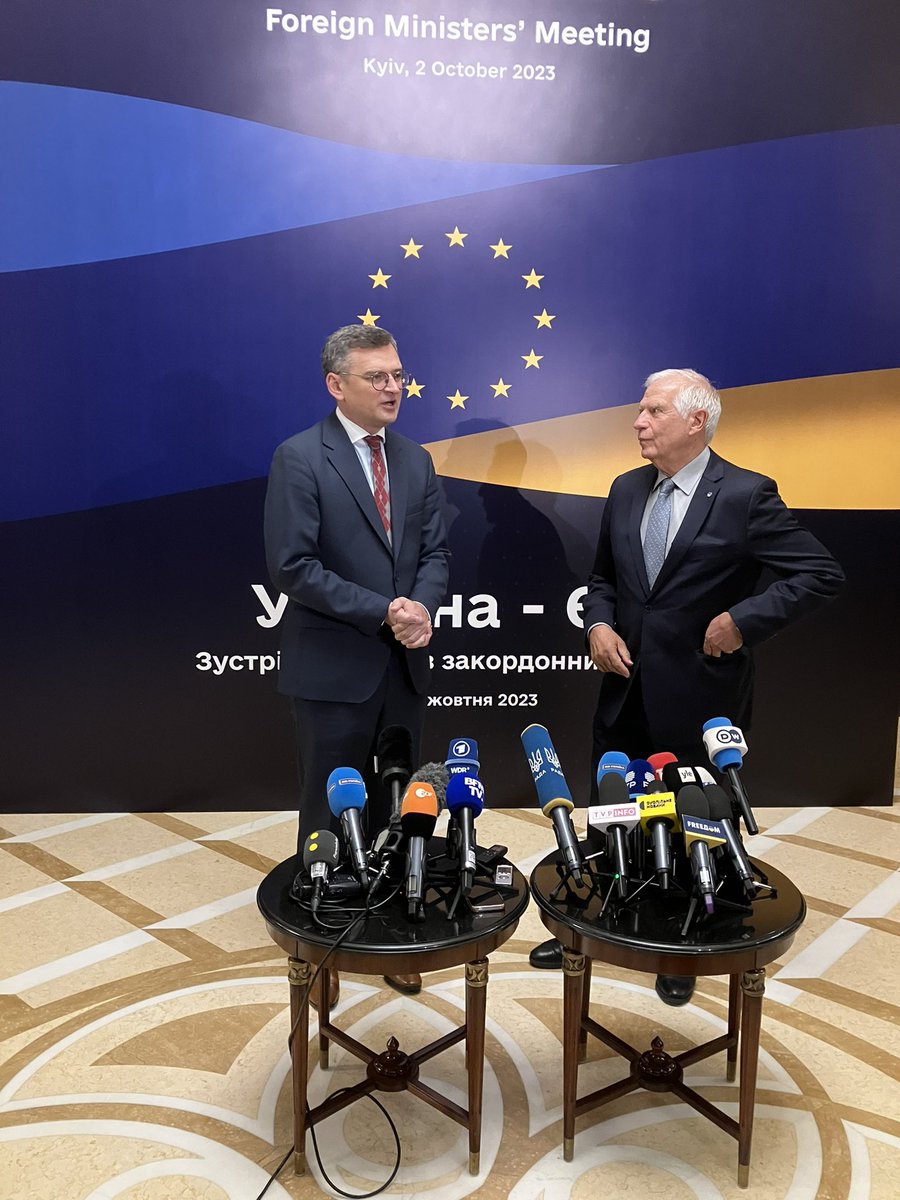 Reunión de Ministros de Asuntos Exteriores UE-Ucrania en Kyiv
