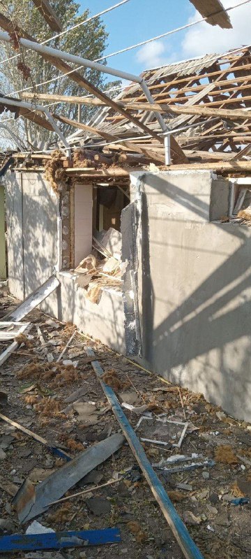 El ejército ruso bombardeó la aldea de Zolota Balka en la región de Kherson