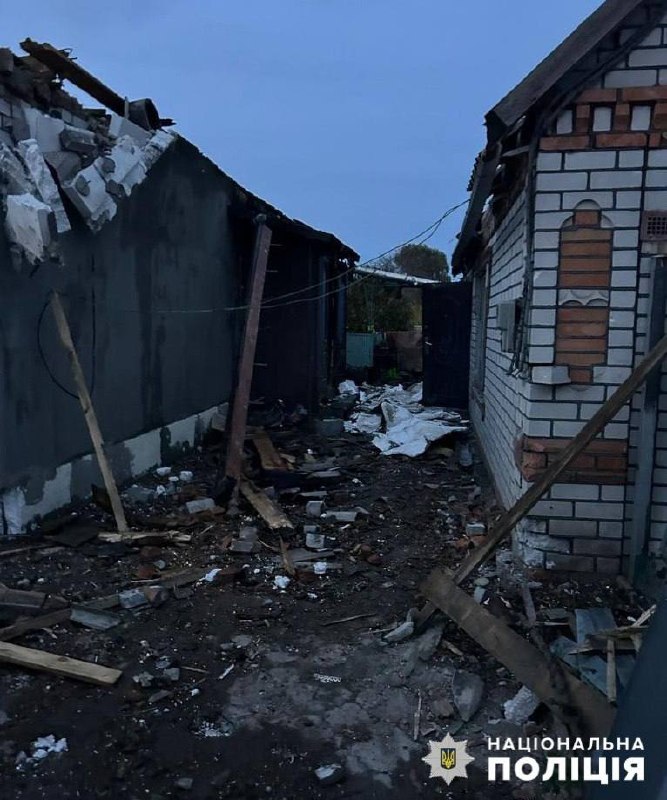 Nikopol'da Rusya'nın bombardımanı sonucu biri çocuk 2 kişi yaralandı