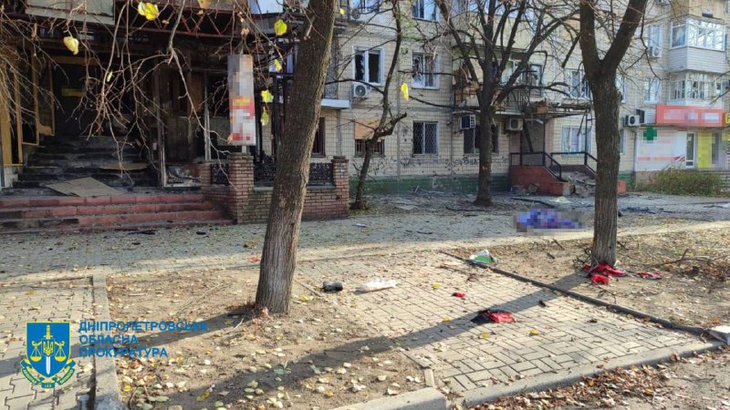 1 person killed, 6 wounded as result of Russian attacks in Nikopol this morning