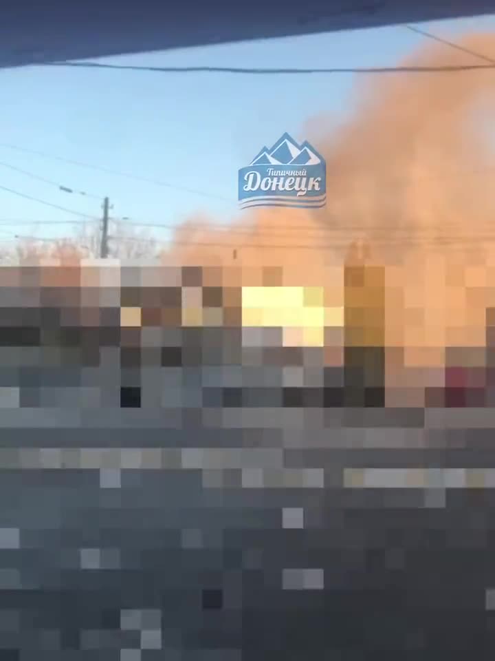 Donetsk'te patlama