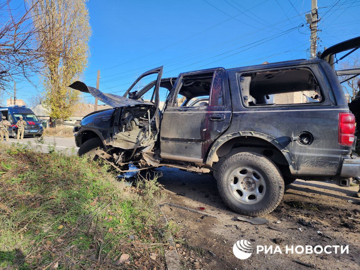 وقتل أحد القادة في لوهانسك  ميخائيل فيليبونينكو نتيجة انفجار في سيارته