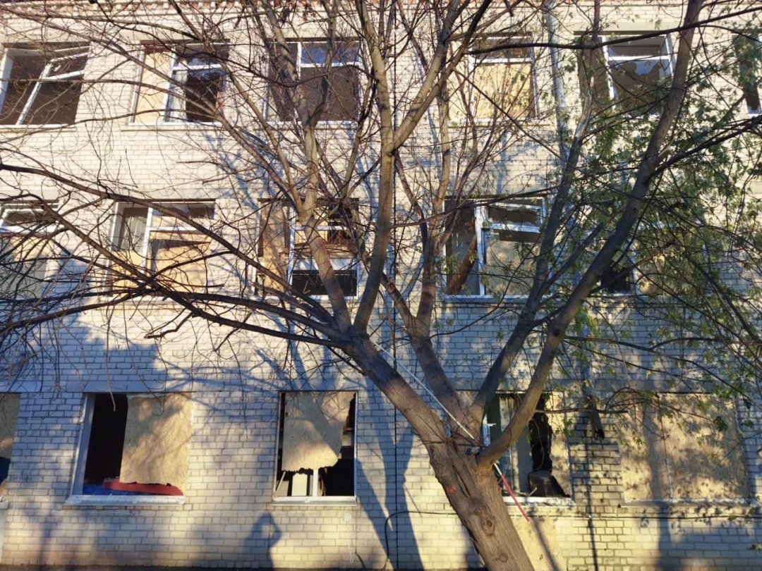 قصفت المدفعية الروسية مدرسة في ستانيسلاف بمنطقة خيرسون