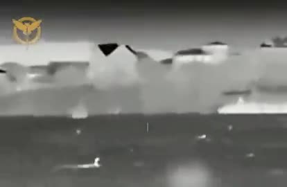 Two more small landing ships attacked in Chernomorske, occupied Crimea, last night, Ukrainian intelligence says and released a video