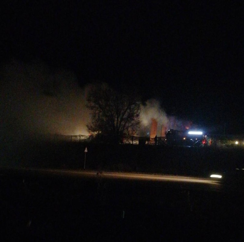 Un hospital de campaña se incendió como consecuencia de un cortocircuito en la región de Bélgorod