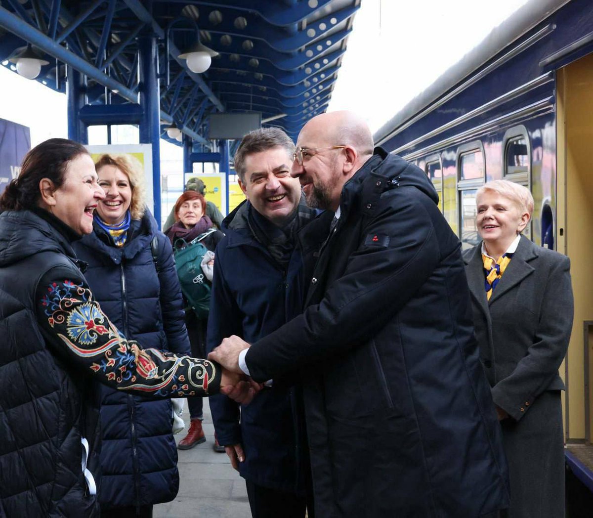 President of the European Council, Charles Michel, has arrived in Kyiv today