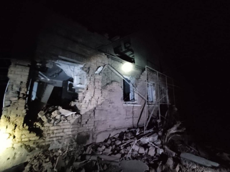 Nikopol'de bombardımanda 2 kişi yaralandı