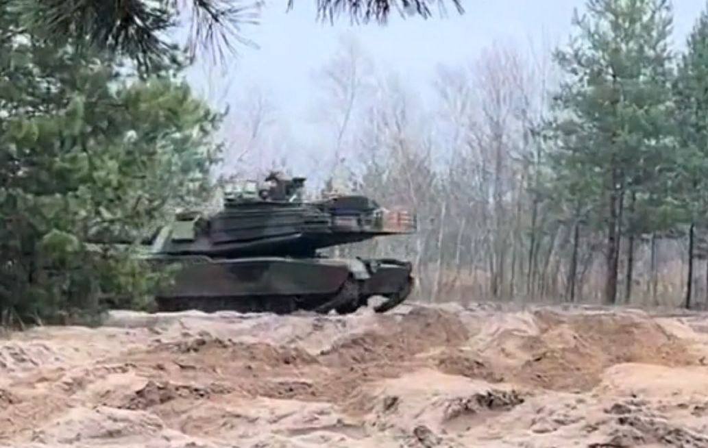 Foto: M1A1 Abrams en servicios ucranianos.