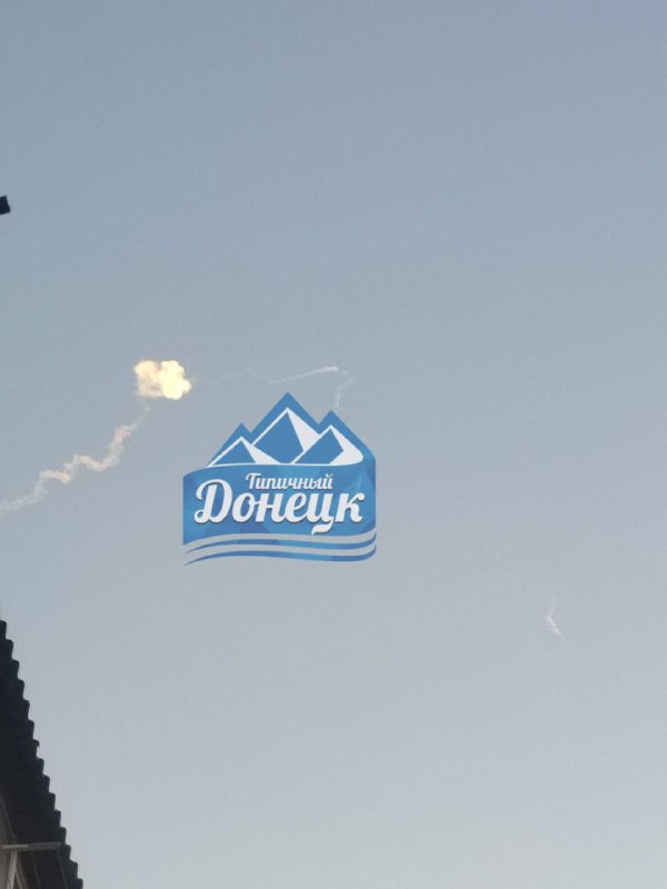 Explosions over Makiivka