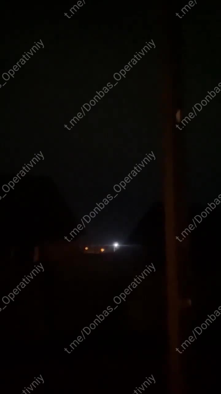 Explosions were reported in Luhansk