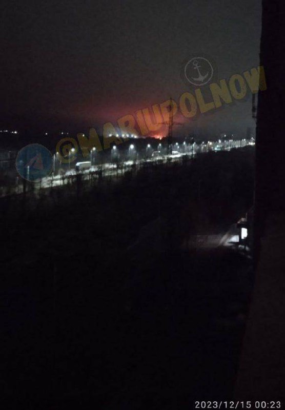 Explosions were reported in Berdiansk and Mariupol