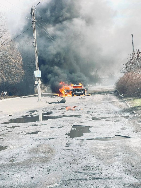 1 personne tuée et 1 blessée à la suite d'un bombardement russe à Vovchansk