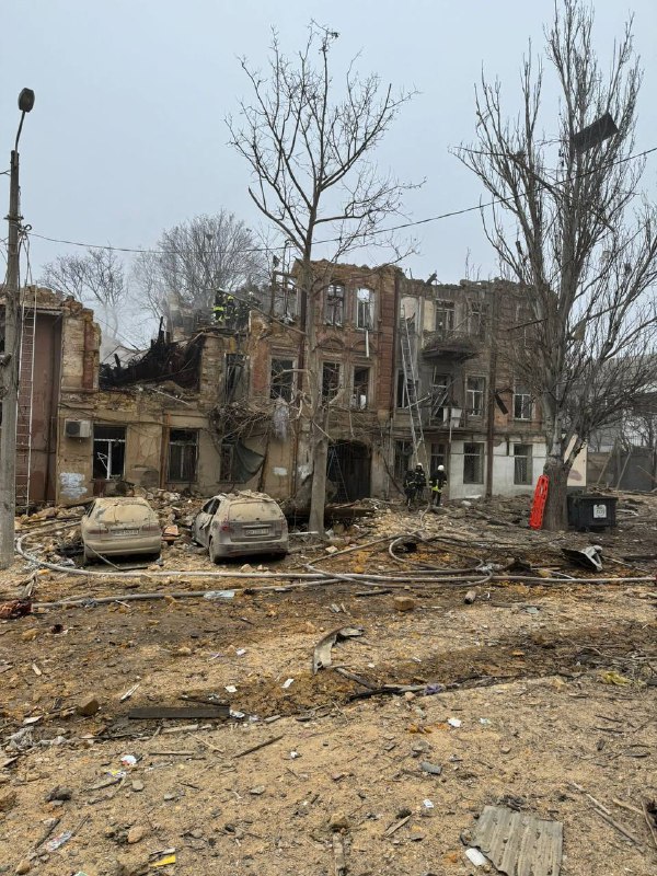 Le bilan de l'attaque russe à Odessa porté à 3 morts
