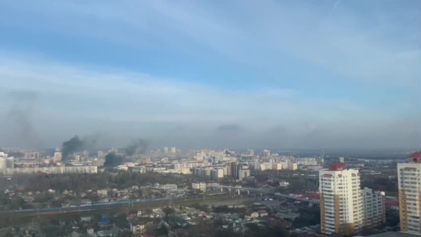 Multiples explosions à Belgorod