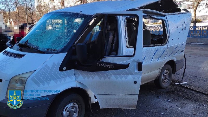 Tres personas resultaron heridas en un bombardeo en Nikopol