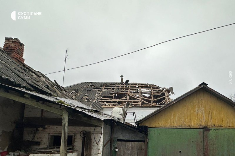 Russian army shelled Kyyanitsa village of Sumy region with MLRS