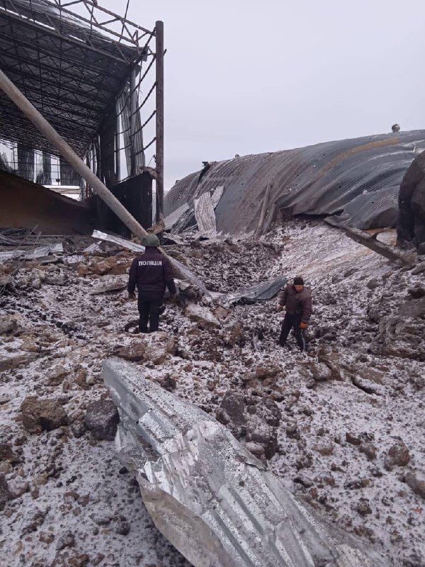 La aviación rusa destruyó almacenes de cereales en Vovchansk con bombas guiadas