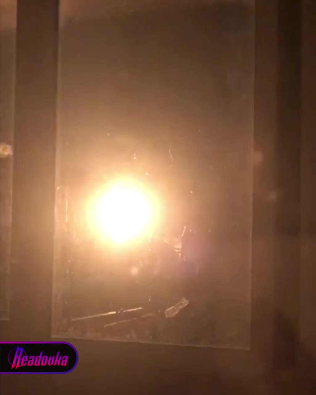 Brand in einer Raffinerie in Tuapse, Region Krasnodar in Russland