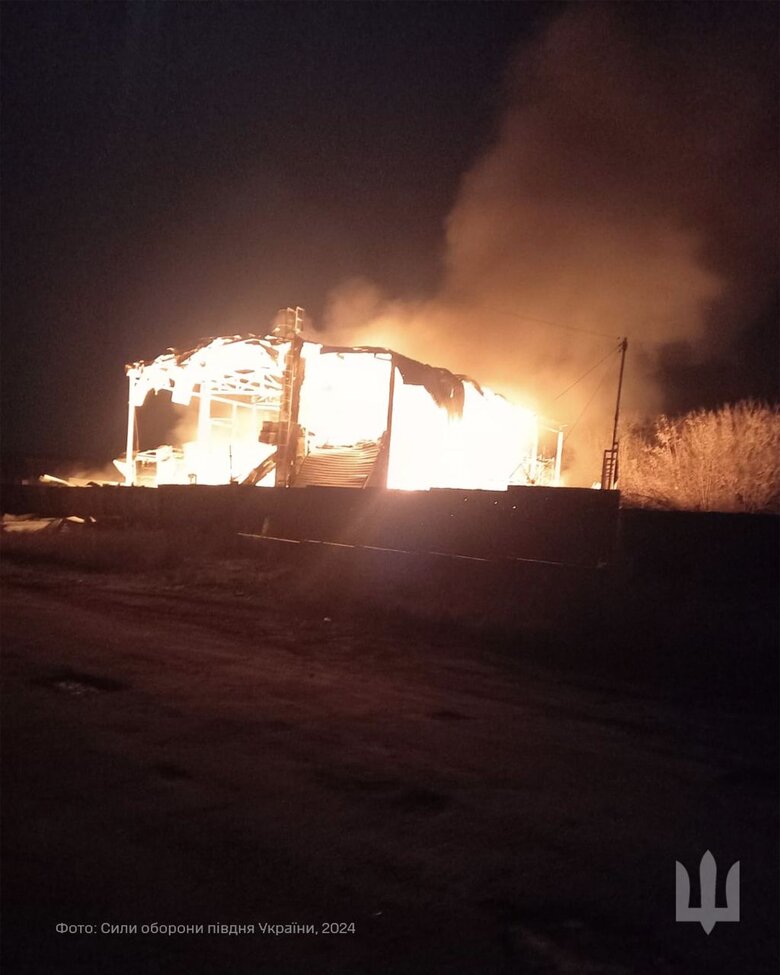 Los drones Shahed atacaron una empresa agrícola en la región de Kherson durante la noche