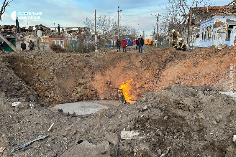 مقتل شخص وإصابة عدد آخر نتيجة قصف صاروخي روسي في ميكولايف